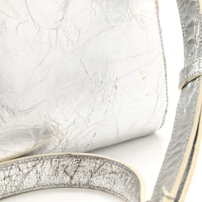 Christian Dior Metallic Calfskin Large Diorever Flap Silver 13 of 13