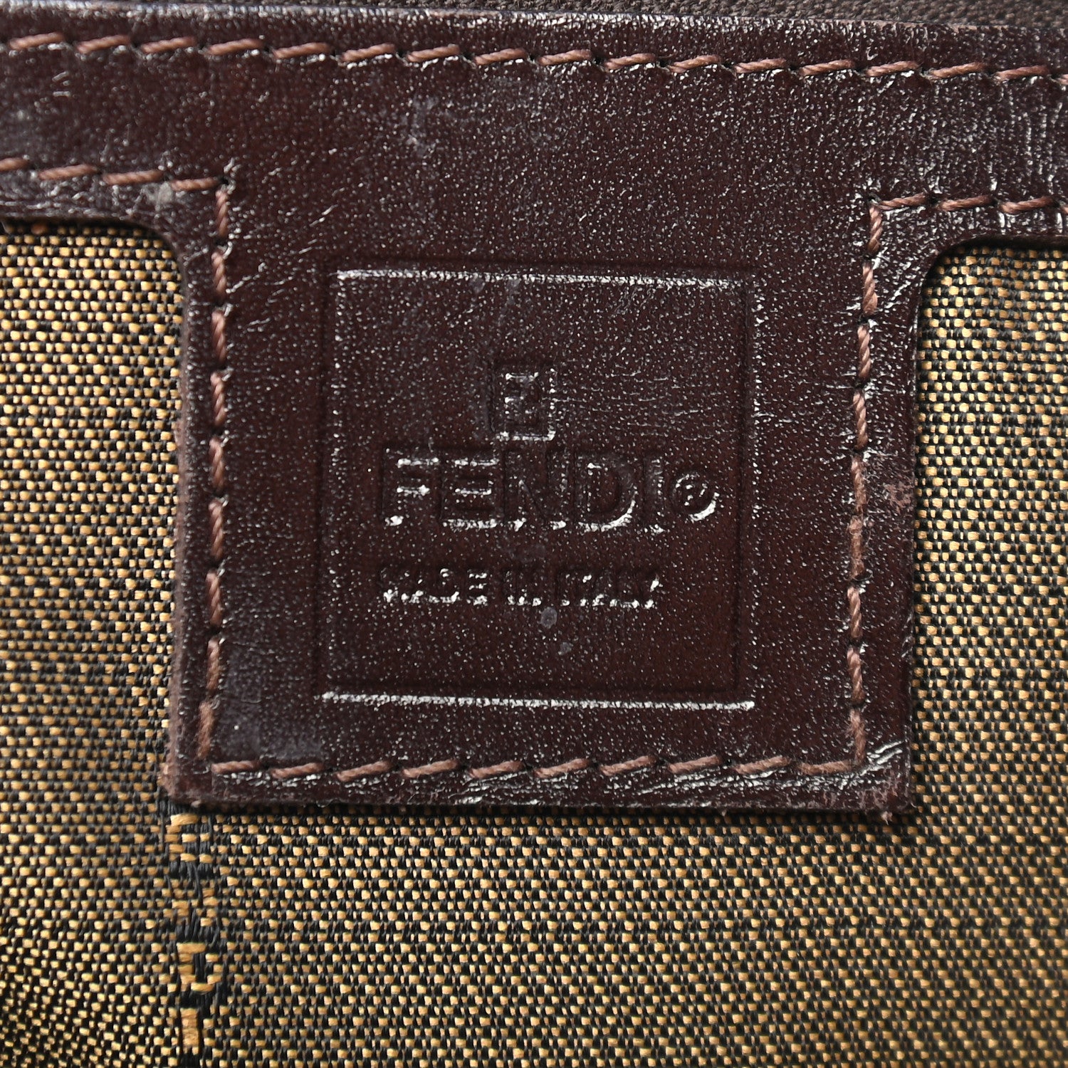 Fendi Zucca Shoulder Bag Tobacco 6 of 8