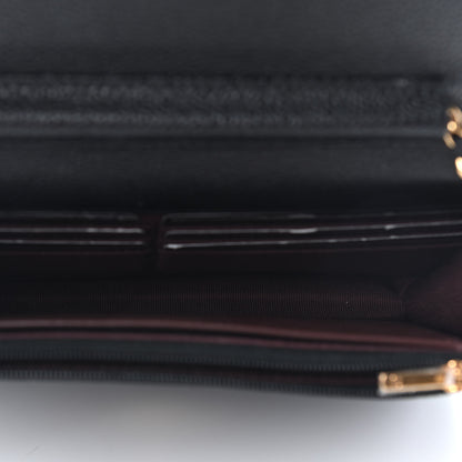 Chanel Caviar Quilted Wallet On Chain WOC Black 5 of 10