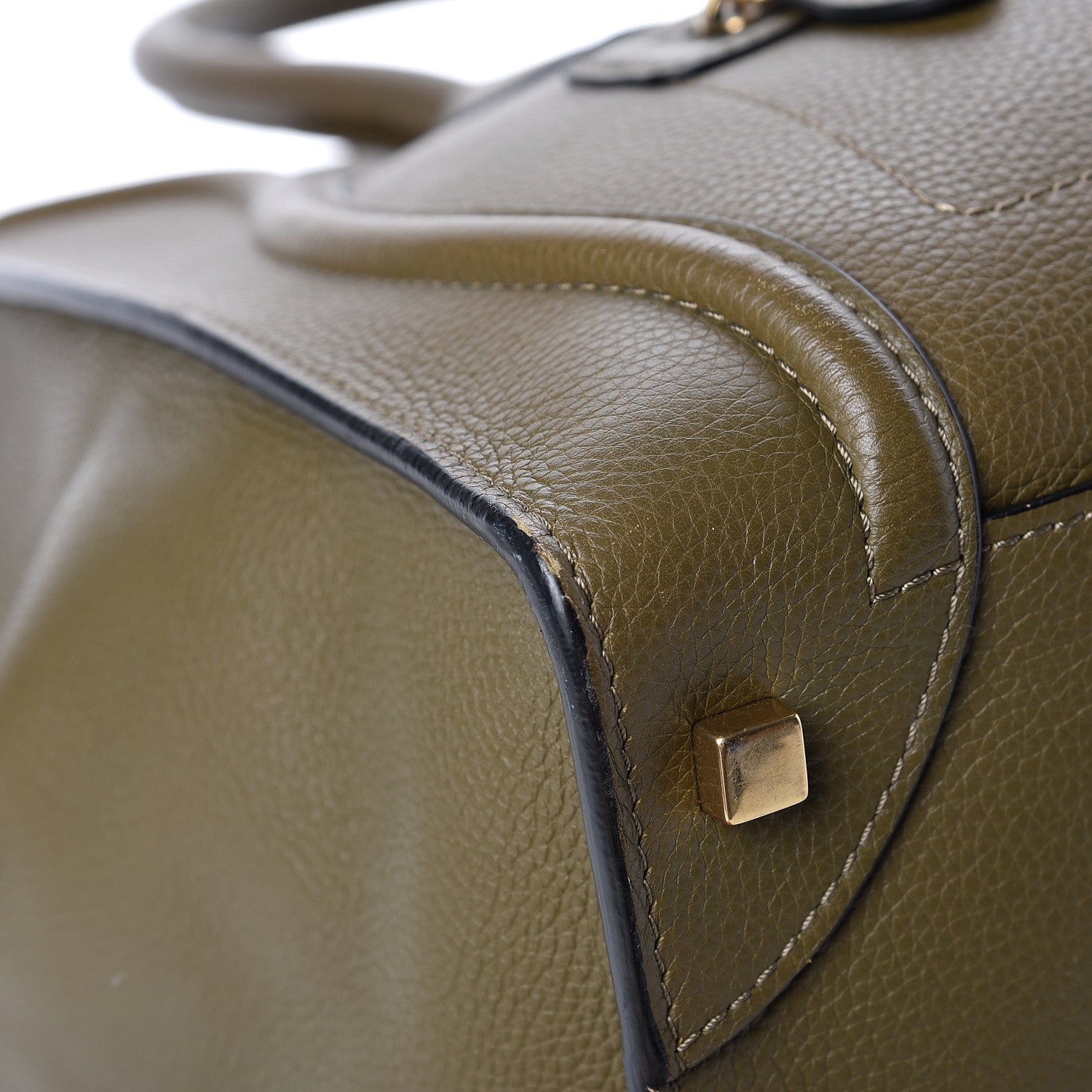 Celine Drummed Calfskin Mini Jungle 10 of 18