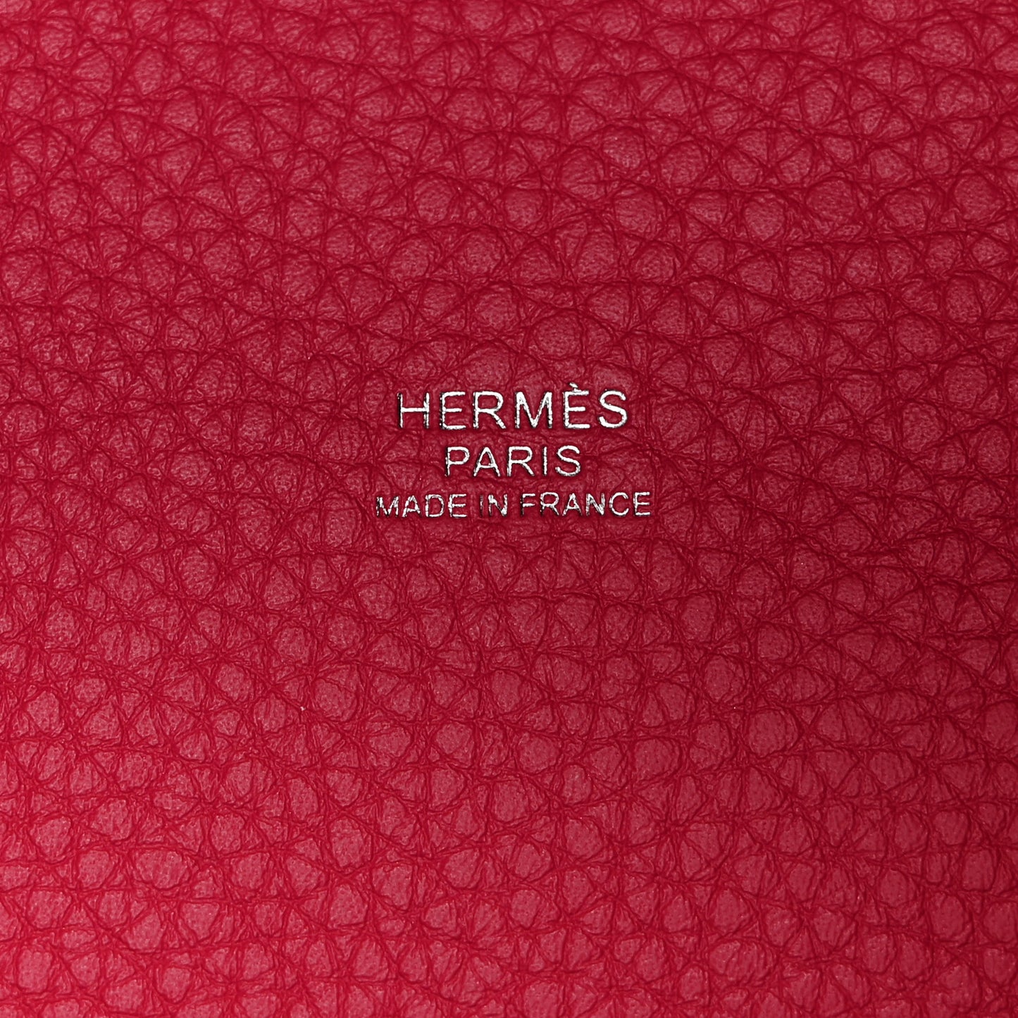Taurillon Clemence Casaque Picotin Lock 22 MM Bleu Nuit Framboise Rouge Sellier