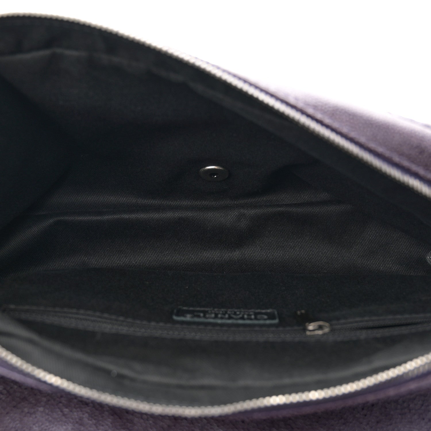 Chanel Iridescent Caviar Quilted Large Chic Flap Dark Purple 5 of 10