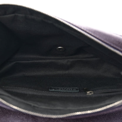 Chanel Iridescent Caviar Quilted Large Chic Flap Dark Purple 5 of 10