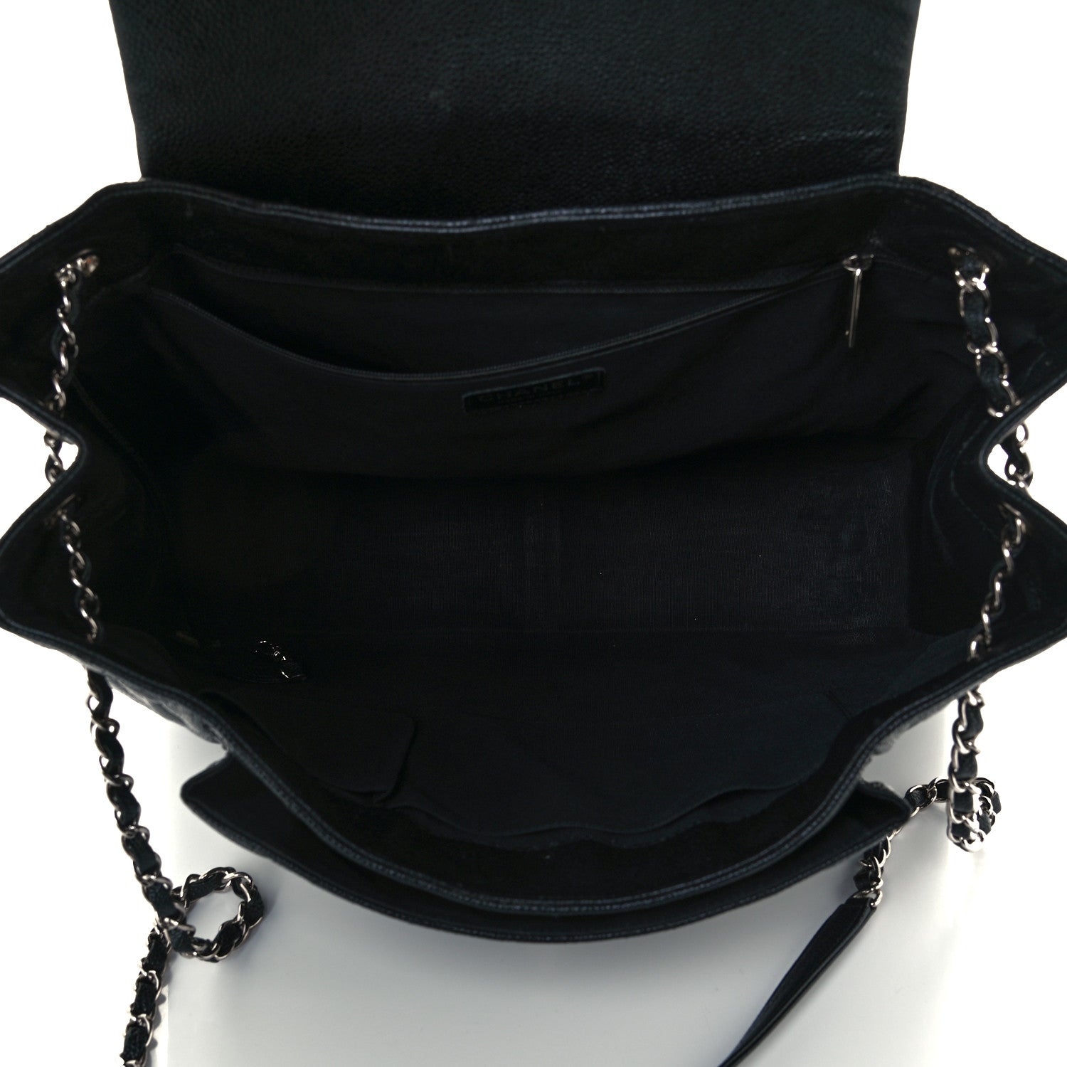 Chanel Caviar Quilted Flap Tote Black 5 of 11