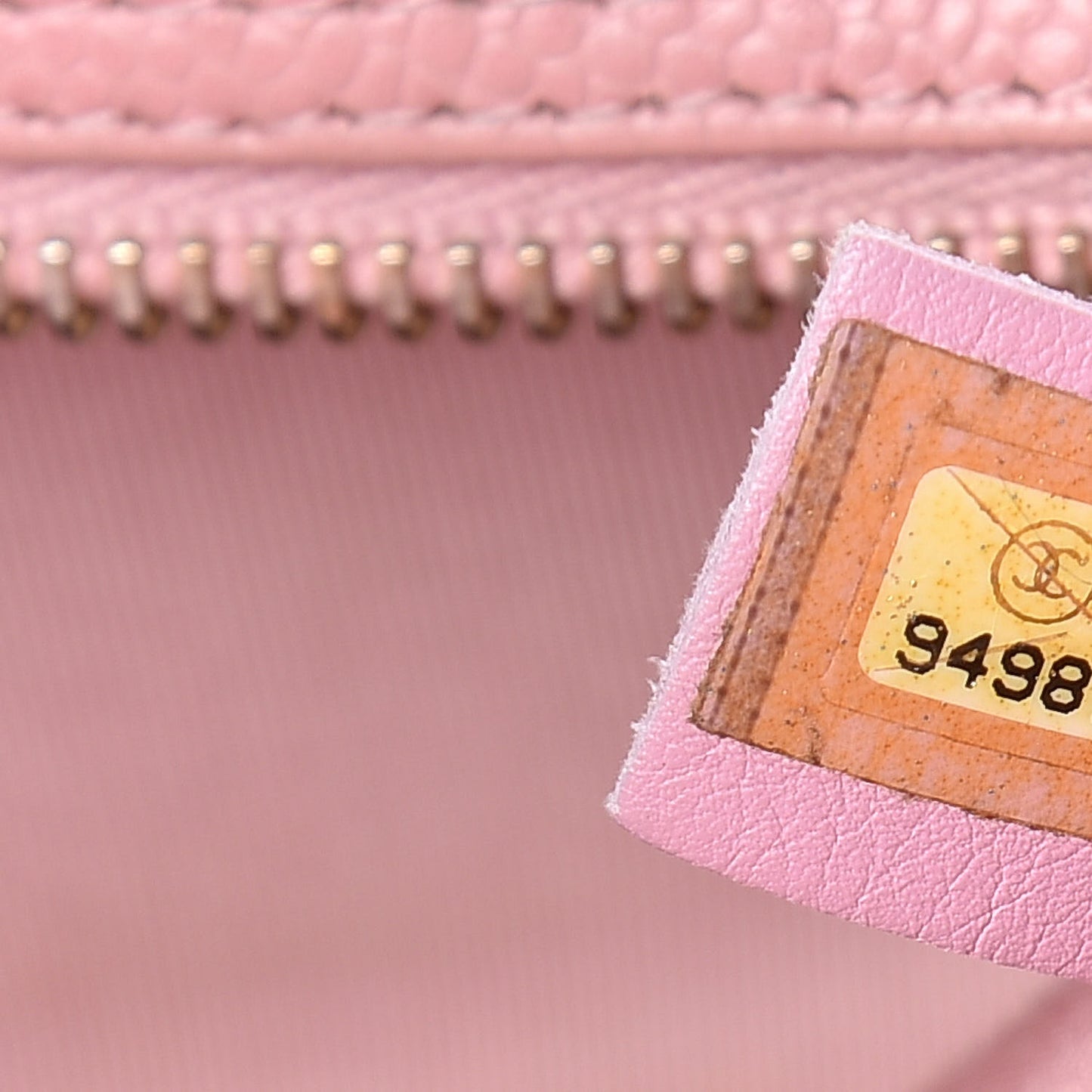 Caviar Quilted Large Bowler Pink