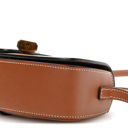 Celine Smooth Calfskin Tabou Clutch On Strap Tan 10 of 10