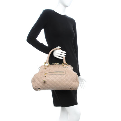 Marc Jacobs Calfskin Quilted Stam Blush 3 of 10
