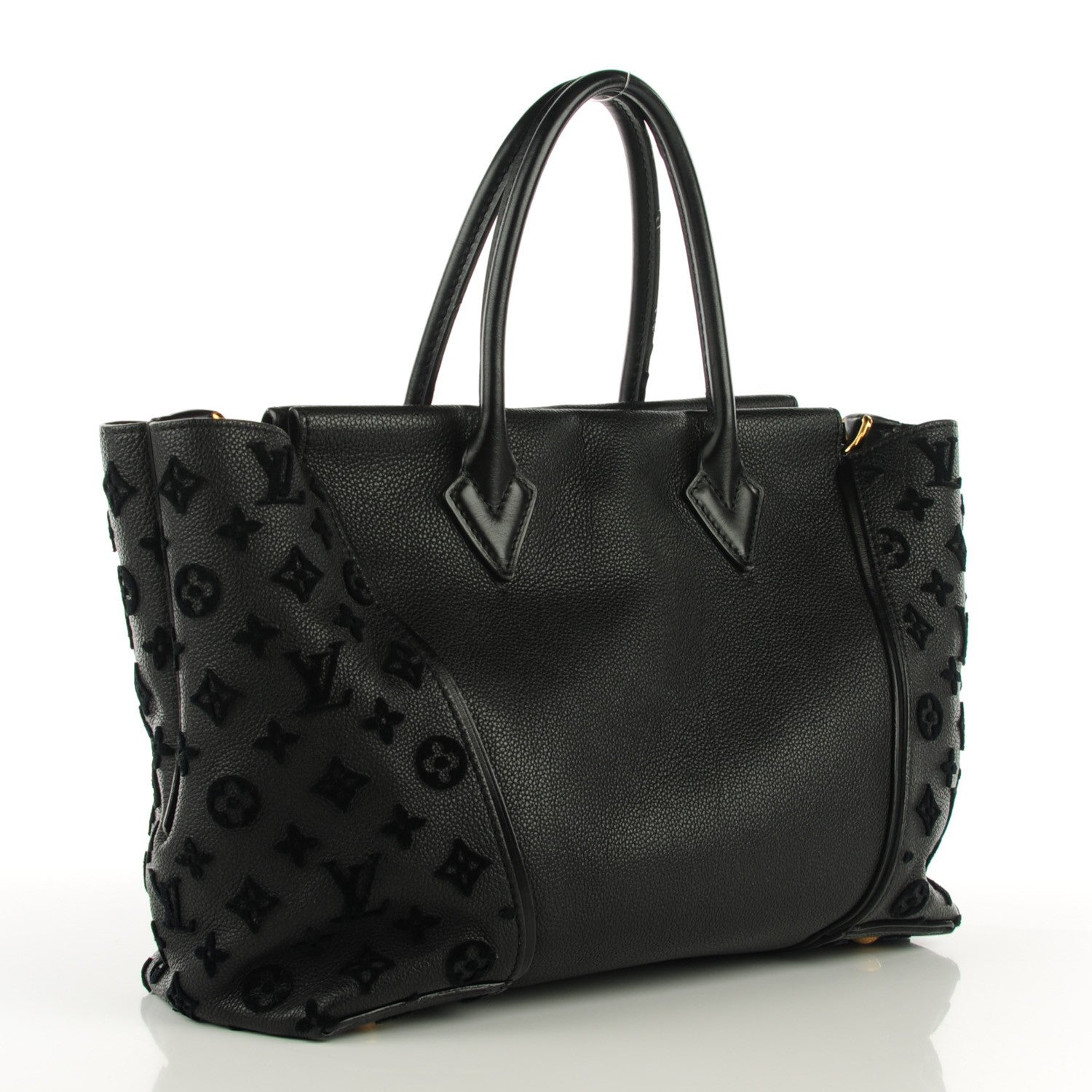 Louis Vuitton Veau Cachemire W PM Black 3 of 7
