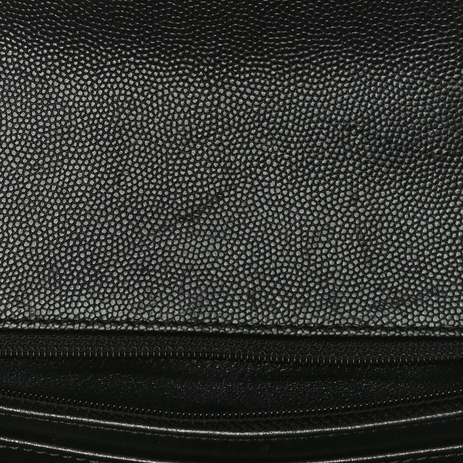 Chanel Caviar Chevron Quilted Mini Rectangular Flap Black 11 of 13