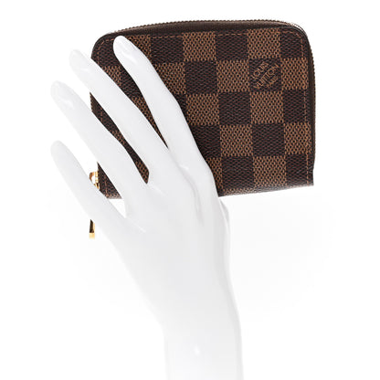 Louis Vuitton Damier Ebene Zippy Coin Purse 2 of 7
