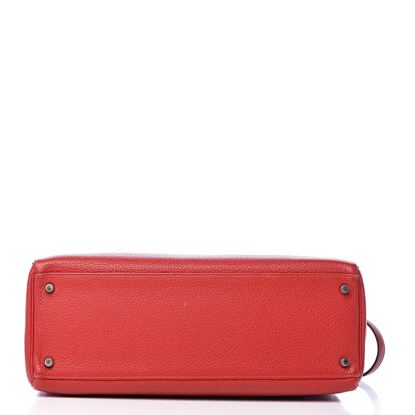 Taurillon Clemence Retourne Kelly 35 Rouge Garance