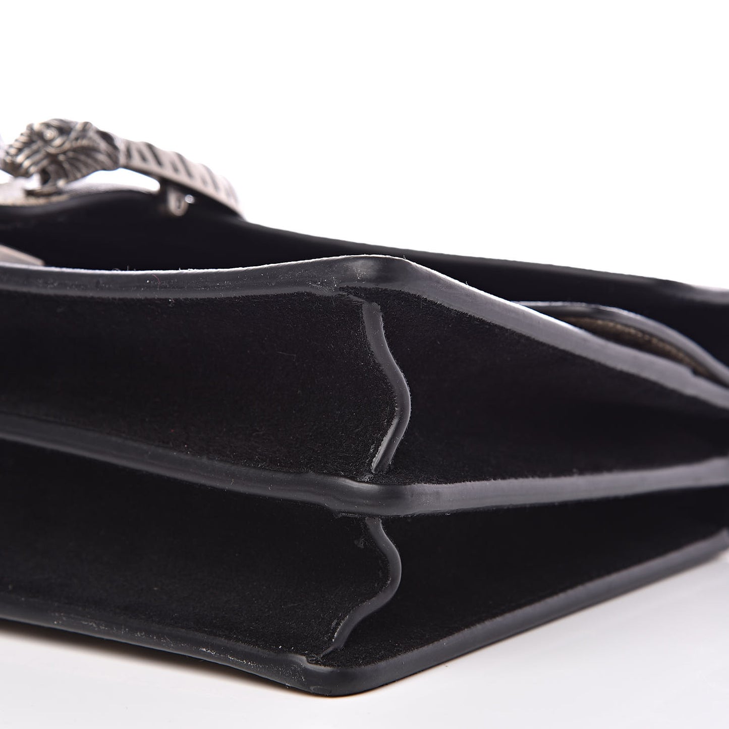 GG Supreme Monogram Small Dionysus Shoulder Bag Black