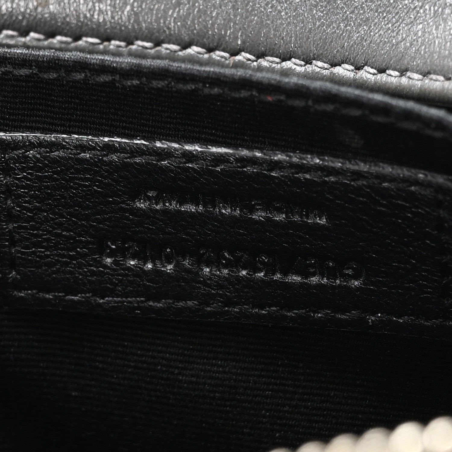 Saint Laurent Calfskin Matelasse Monogram Lou Camera Bag Storm 7 of 11