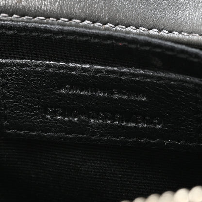 Saint Laurent Calfskin Matelasse Monogram Lou Camera Bag Storm 7 of 11