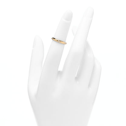Cartier 18K Yellow Gold Diamond 2.6mm 1895 Wedding Band Ring 46 3.75 2 of 4
