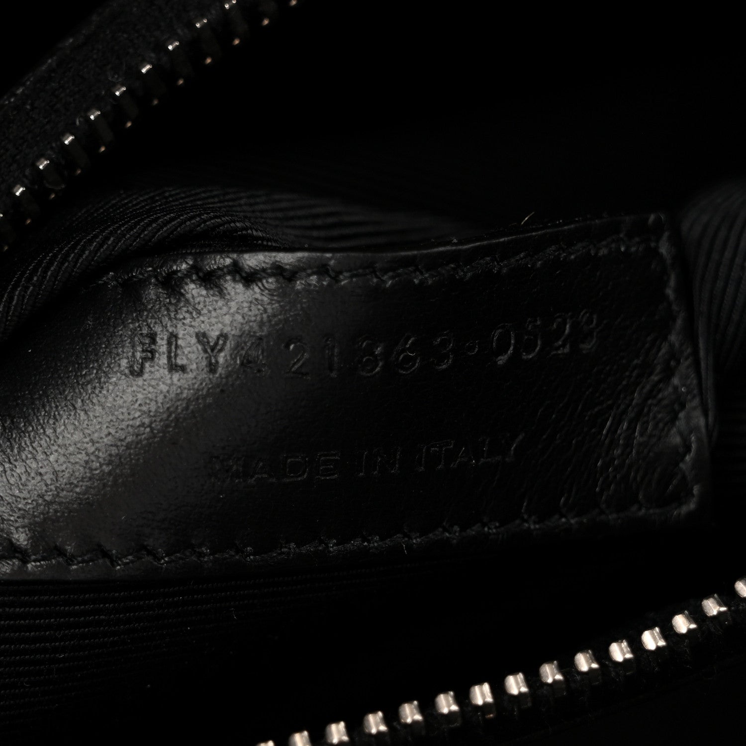 Saint Laurent Grained Calfskin Baby Sac De Jour Black 8 of 13