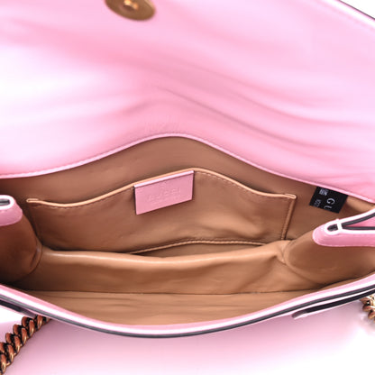 Gucci Nappa Pearl Studded Mini Queen Margaret Broadway Shoulder Bag Sugar Pink 4 of 4