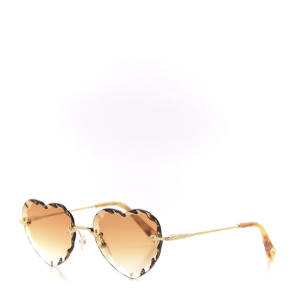 Chloe Heart Sunglasses CE150S Gold 1 of 7