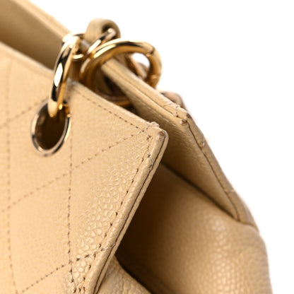 Chanel Caviar Quilted Petit Timeless Tote PTT Beige 23 of 24