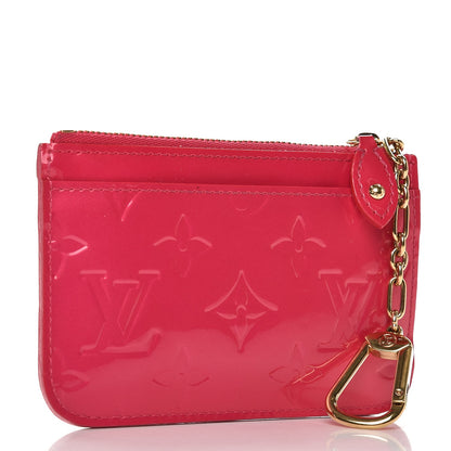 Louis Vuitton Vernis Key Pouch Rose Pop 3 of 7