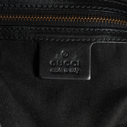 Gucci Monogram Large Jockey Hobo Black 6 of 7