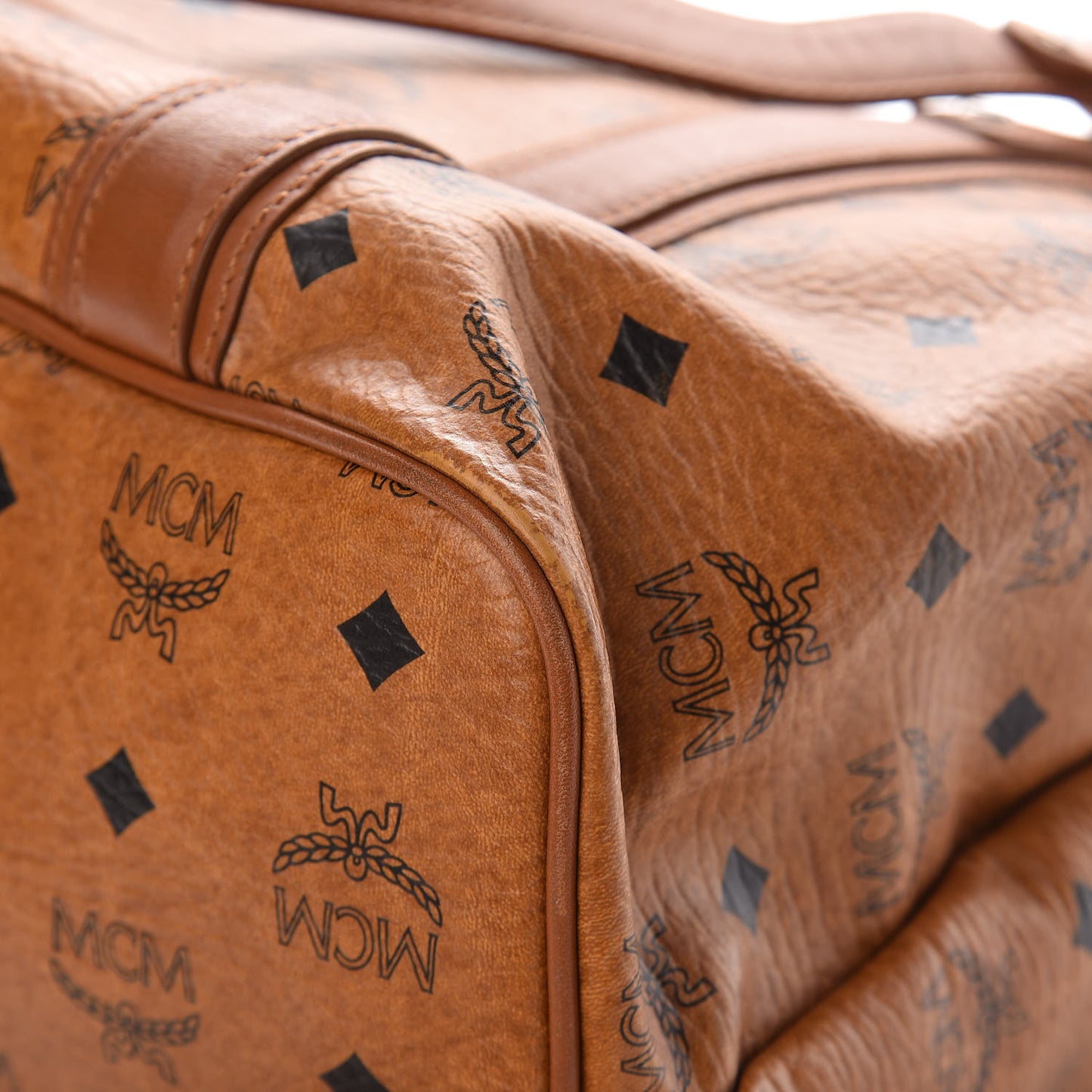 Visetos Shopper Tote Cognac