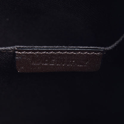 Burberry Haymarket Check Medium Minford Portrait Tote Chocolate 9 of 10