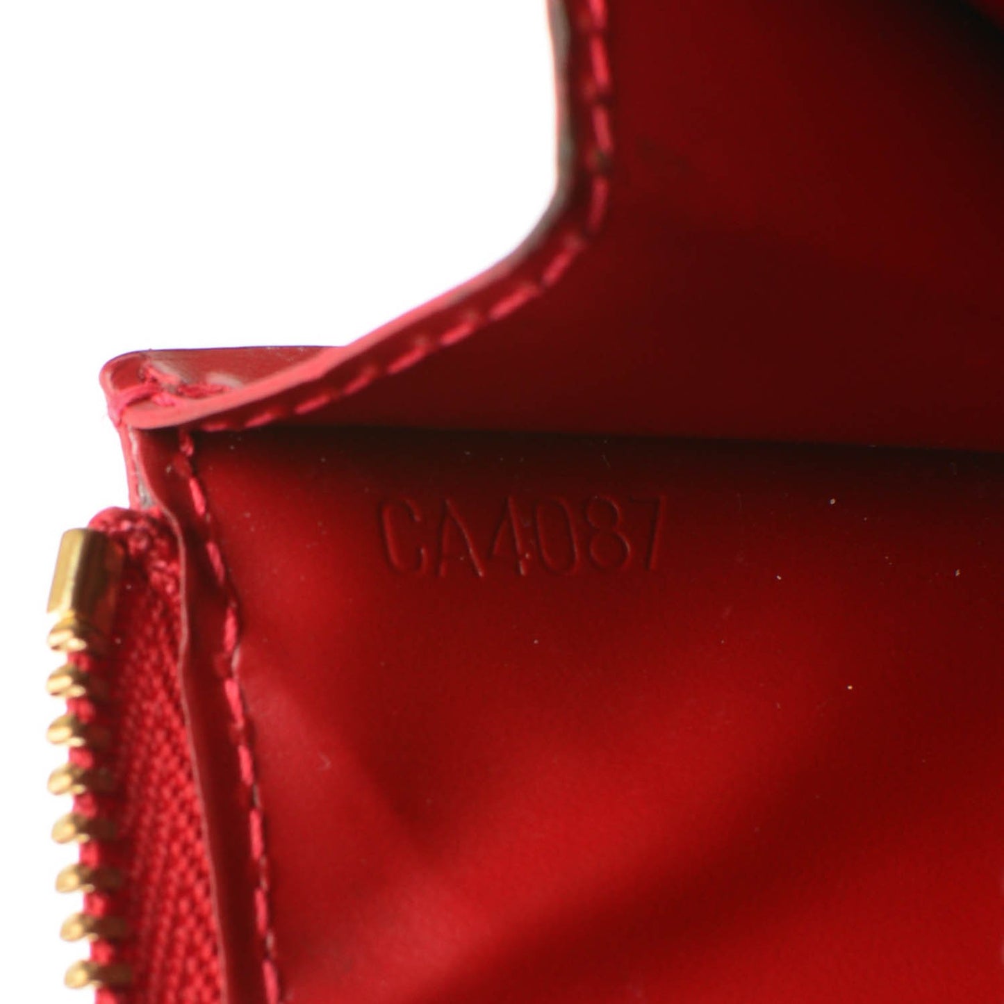 Vernis Key Pouch Pomme D'Amour