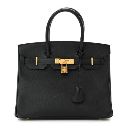 Hermes Epsom BIRKIN 30 Black 1 of 15
