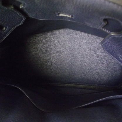 Hermes Taurillon Clemence Birkin 30 Navy 7 of 12