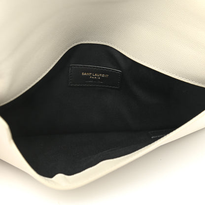 Saint Laurent Grain De Poudre Uptown Pouch Crema Soft 5 of 8