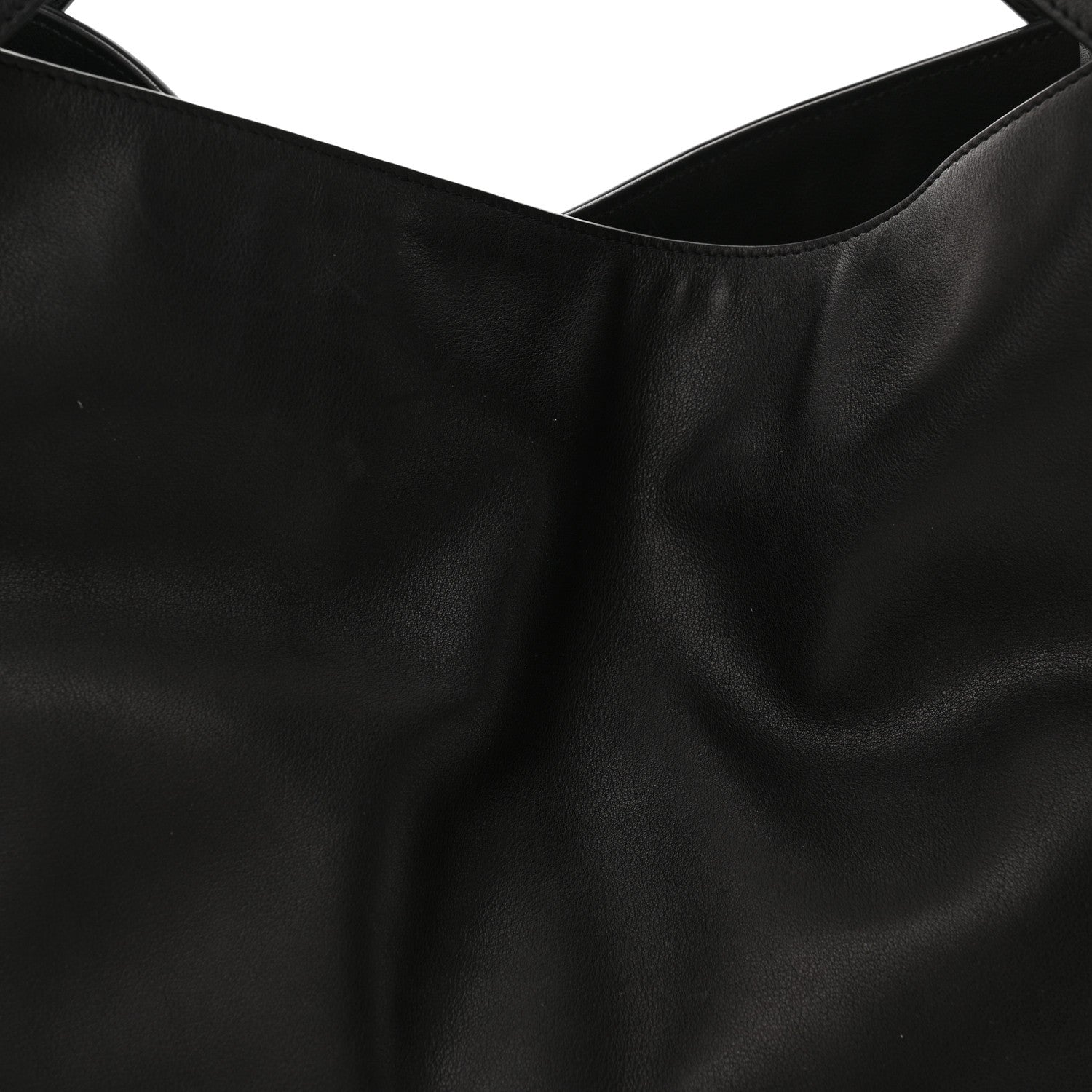 The Row Polished Saddle Calfskin Alexia Bag Black 8 of 11