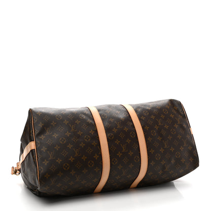 Louis Vuitton Monogram Keepall Bandouliere 55 4 of 13