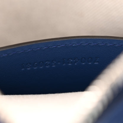 Gucci Calfskin GG Tennis Embossed Sling Backpack Blue 7 of 10