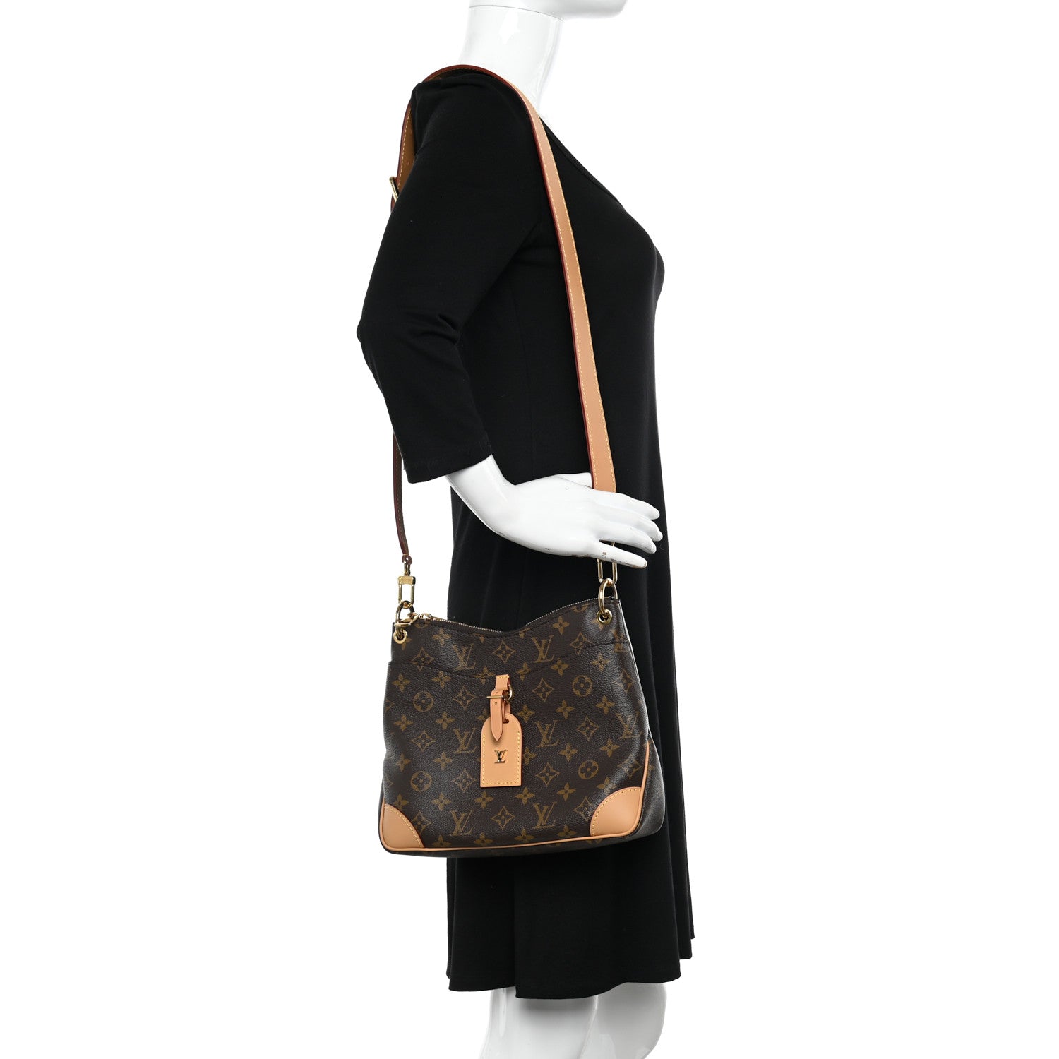 Louis Vuitton Monogram Odeon PM Natural 2 of 9