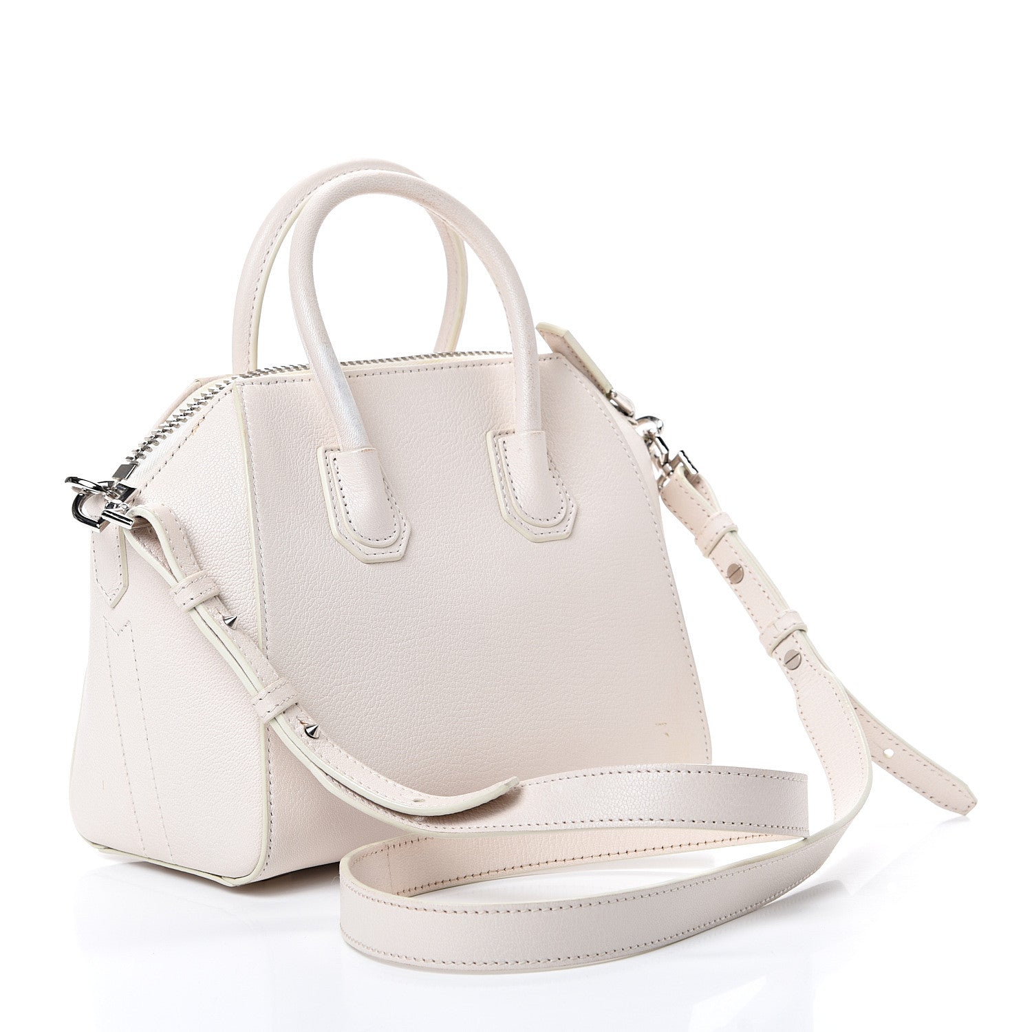 Givenchy Sugar Goatskin Mini Antigona White 2 of 20