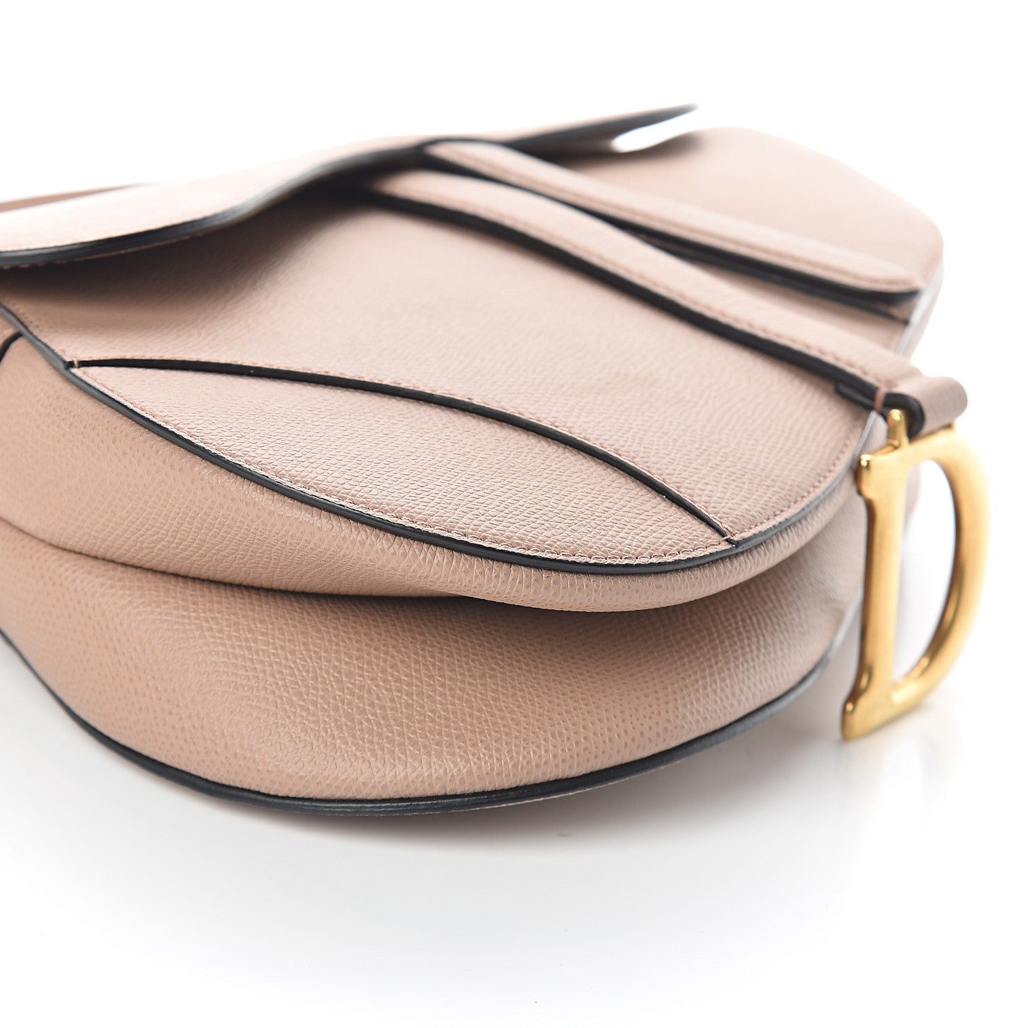 Christian Dior Grained Calfskin Saddle Bag Fard 6 of 7