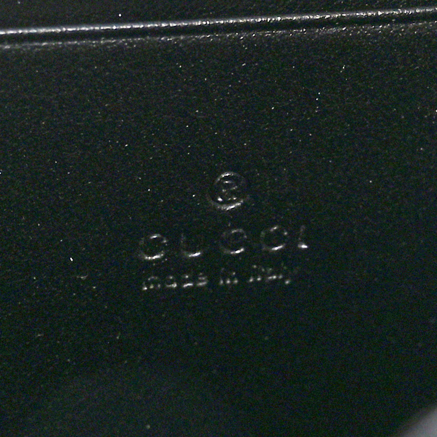 Gucci Calfskin Matelasse Aria GG Marmont Chain Wallet Black 6 of 11