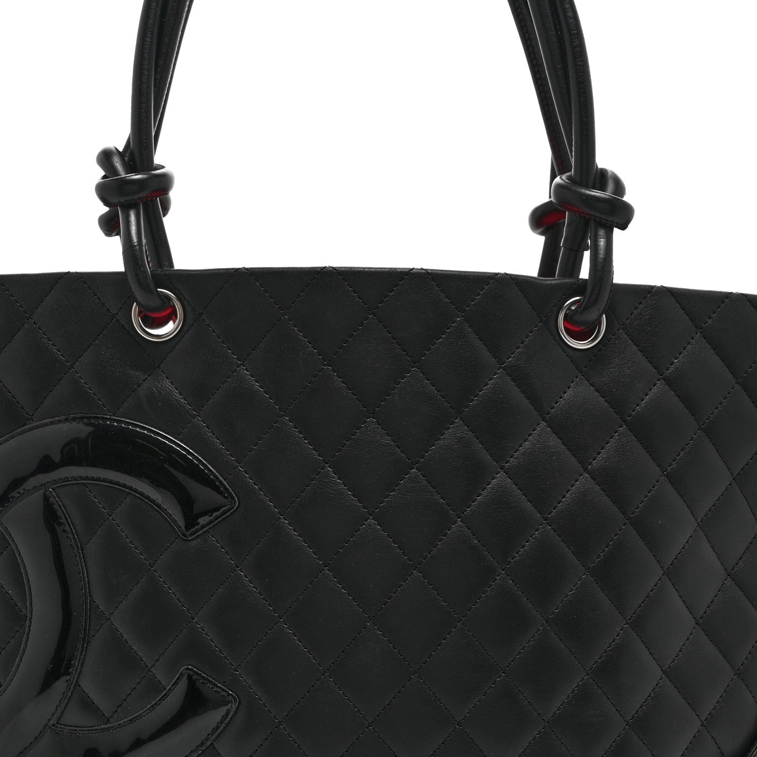 Chanel Calfskin Quilted Large Cambon Tote Black 8 of 10