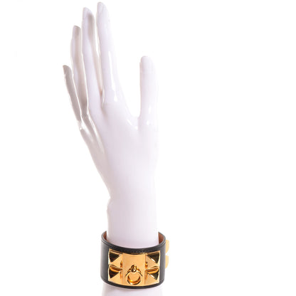 Hermes Chamonix Collier de Chien CDC Bracelet Black Small 2 of 7