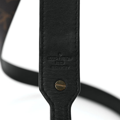 Louis Vuitton Monogram Bandouliere Shoulder Strap XL Black 4 of 5