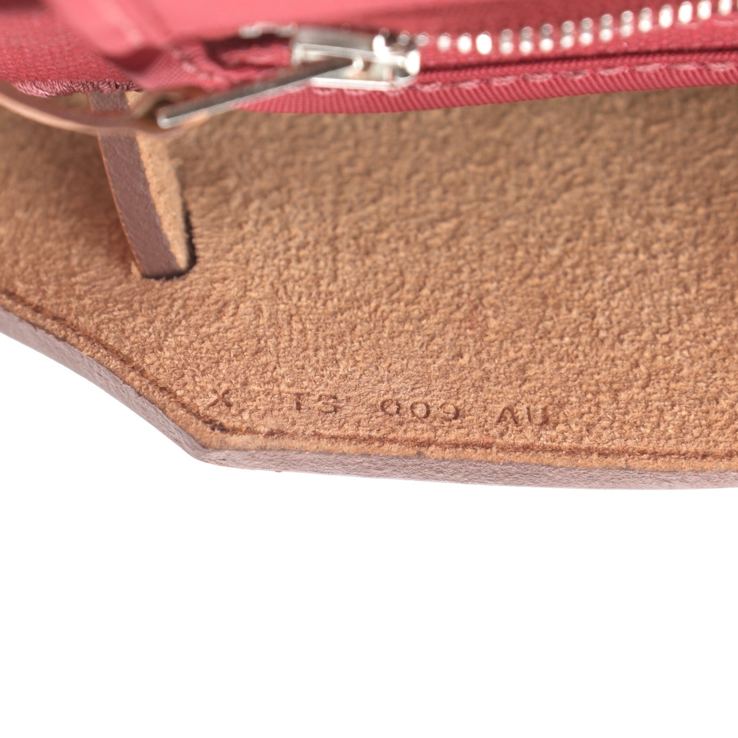 Hermes Vache Hunter Toile Herbag Zip 31 PM Rubis 8 of 14