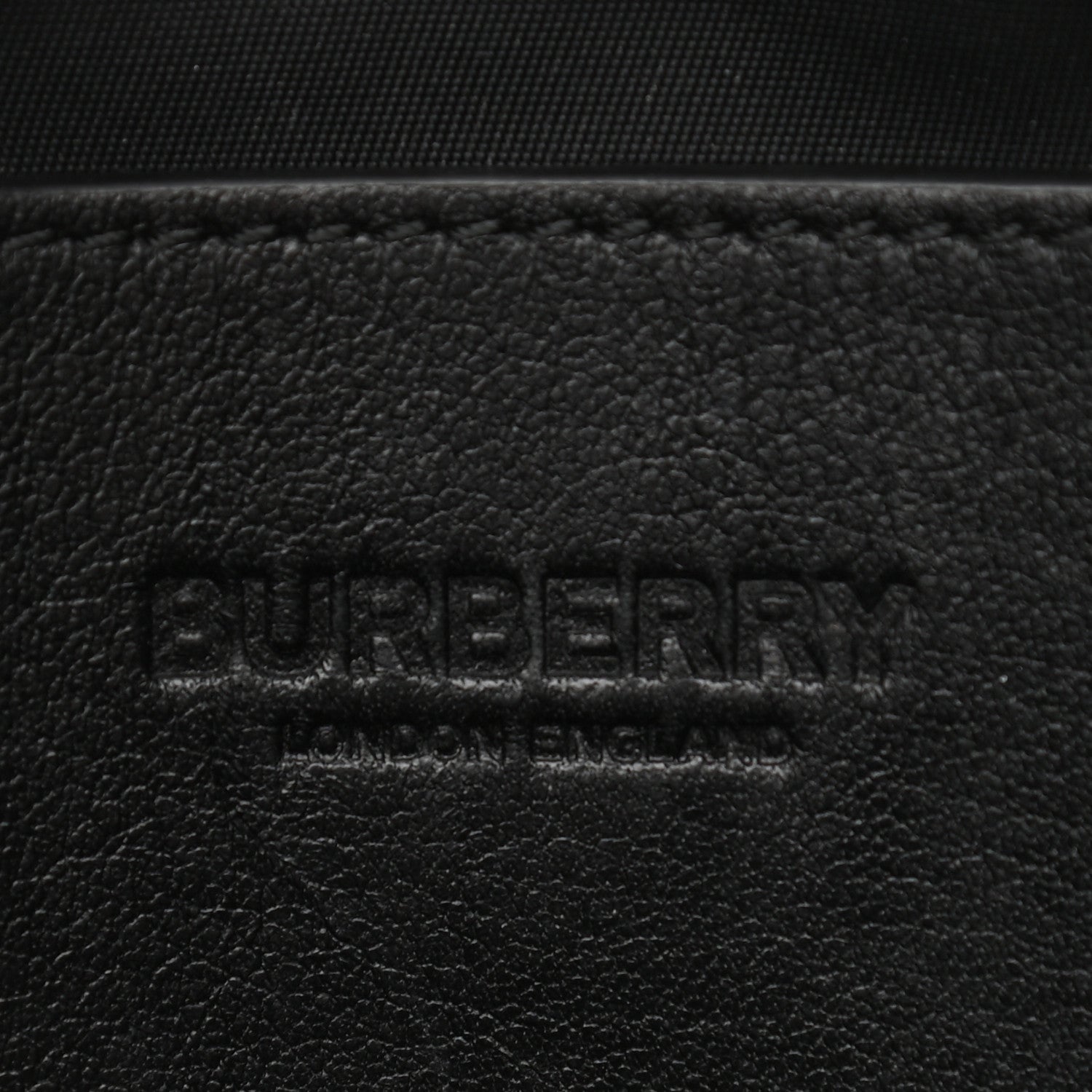 Burberry Cotton Canvas Horseferry Print Crossbody Bag Black 6 of 12