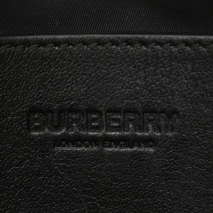 Burberry Cotton Canvas Horseferry Print Crossbody Bag Black 6 of 12