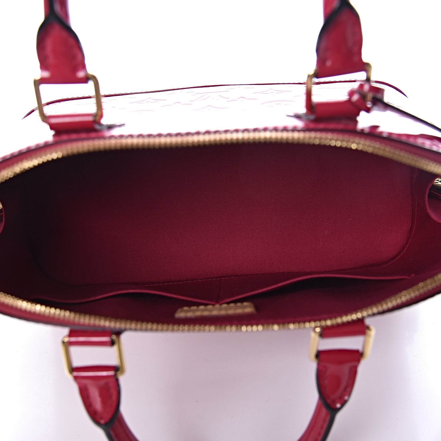 Louis Vuitton Vernis Alma MM Rose Indien 5 of 8