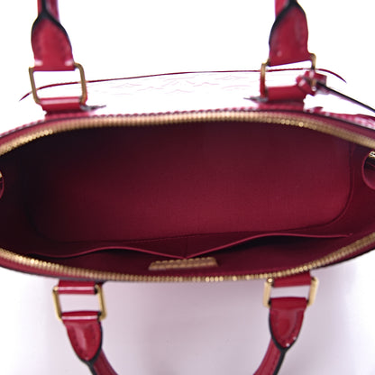 Louis Vuitton Vernis Alma MM Rose Indien 5 of 8