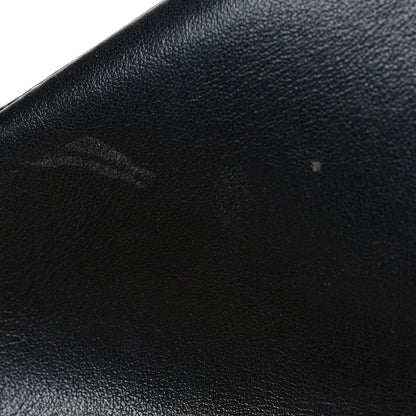 Saint Laurent Calfskin Y Quilted Monogram Monochrome Medium Loulou Chain Satchel Black 7 of 8