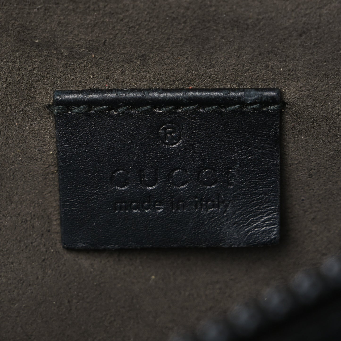 GG Supreme Monogram Belt Bag Black