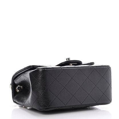 Chanel Caviar Quilted Mini Square Flap Black 4 of 8