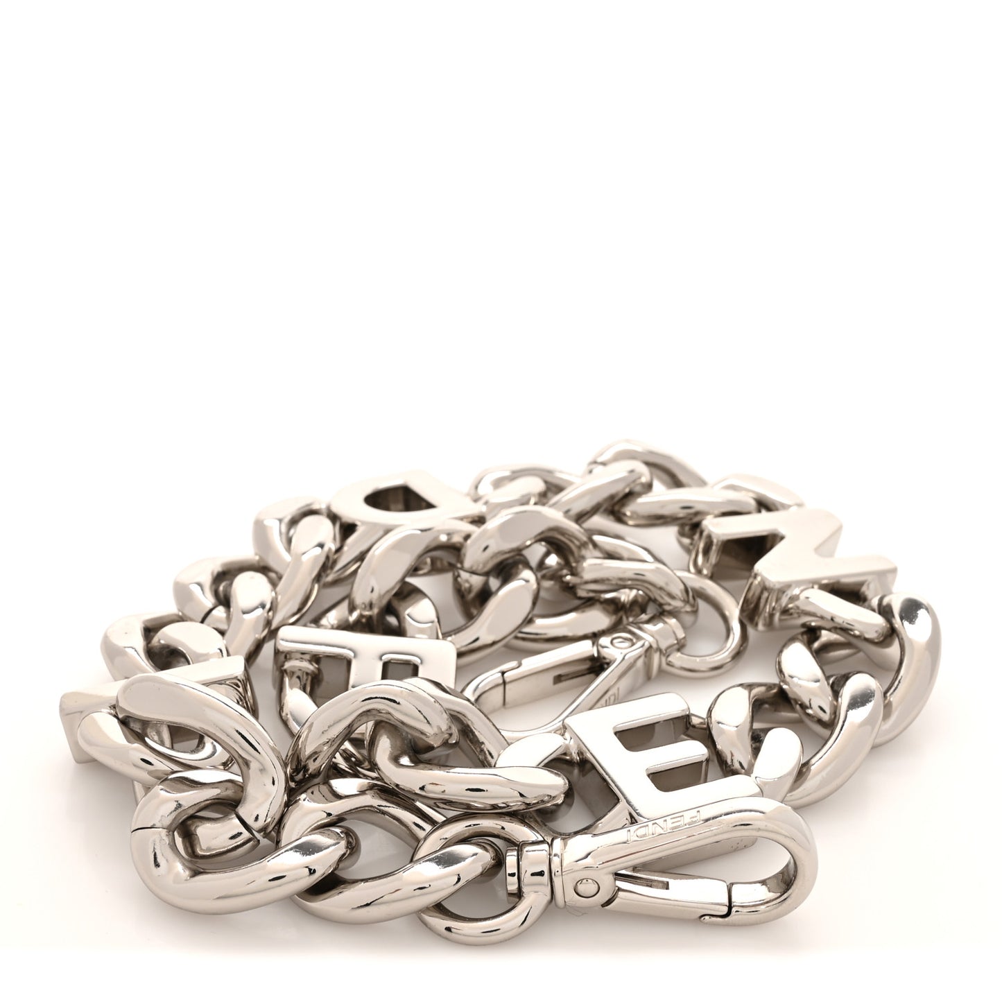 Metal Logo Strap You Silver
